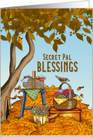 Secret Pal Fall Blessings card