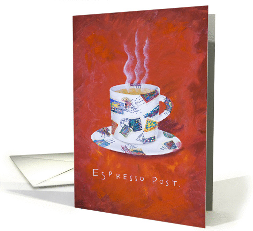 Espresso Post - Let's Go for Coffee! card (1400136)
