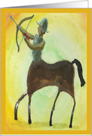 Sagittarius Zodiac Horoscope Horse Birthday November 22  December 21 card