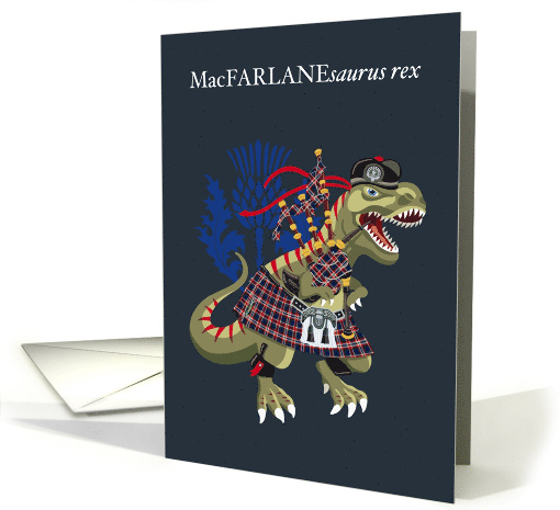 MacFARLANEsaurus Rex Scotland Ireland MacFarlane family... (1695964)