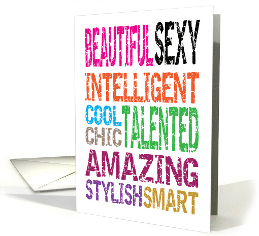 This Is You Female National Compliment Day card (1411346)
