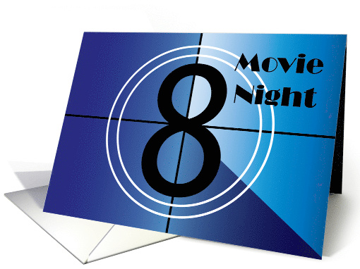 Movie Night Invitation card (1414828)