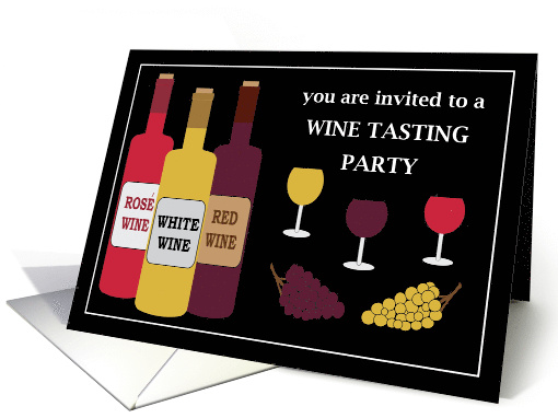 Wine Tasting Party Invitation card (1420886)