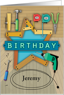 Custom Name Birthday Carpentry Project card