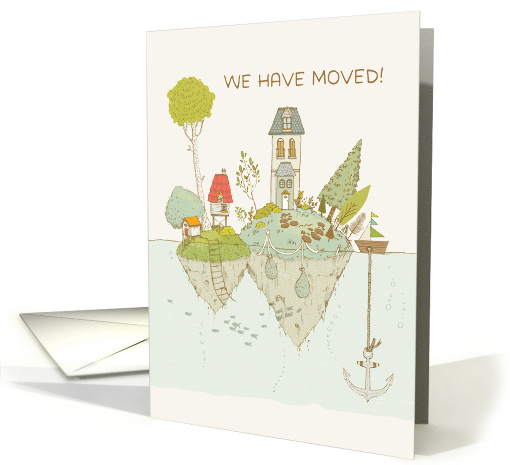We Have Moved, Relocating to Another Country card (1550430)