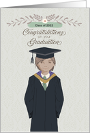 Custom Congratulations on Your Graduation Class of 2022 card