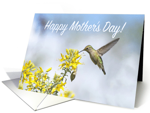 Hummingbird Happy Mother's Day card (1507778)