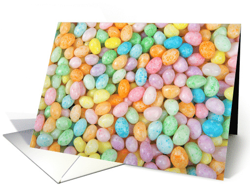 Sweet Jelly Beans Happy Easter card (1563994)