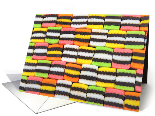 Colorful wall of Licorice Sweetest Day card (1580332)