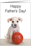 Terrier puppy Happy Father’s Day card