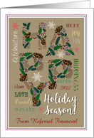 Happy Holidays - Generic Holiday Season Wishes for clients card