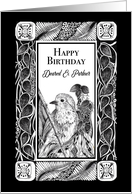 Happy Birthday Dearest Ex Partner Little Robin card