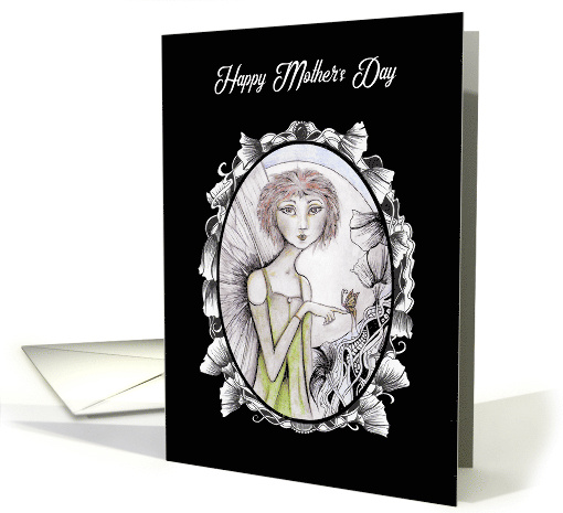 Happy Mother's Day Fairy Butterfly and Moon card (1661942)