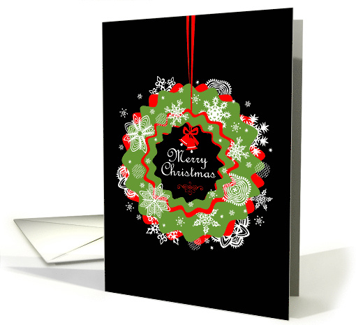 Merry Christmas, Organ Donor, Love & Compassion Wreath card (1528408)