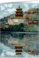 The Summer Palace for Chinese New Year card