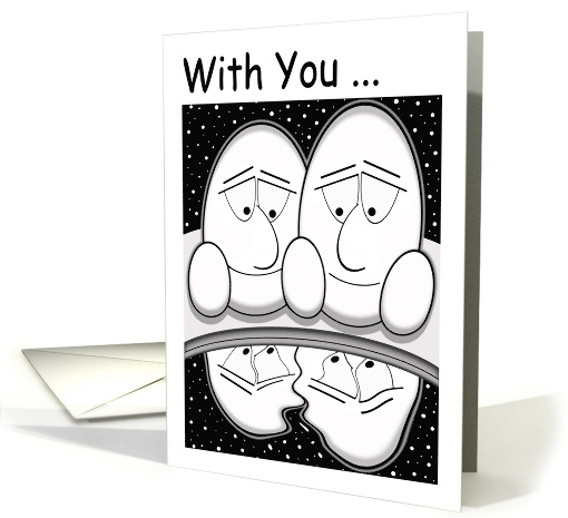 Thinking Of You By My Side Watching Our Reflections card (1466478)