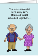 Anniversary Card For An Elderly Couple Most Romantic Love Story card