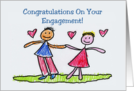 Humorous Congratulations On Your Engagement Card from Family Member card