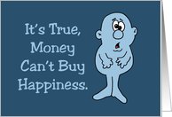 National Ice Cream Day Card Money Can’t Buy Happiness card