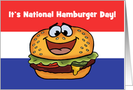 Birthday Card For Someone On May 28, National Hamburger Day card