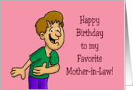 Birthday Card For Mother-In-Law From Son-In-Law card
