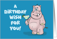 A Birthday Wish For You, Hope Your Cake Doesn’t Give You Diarrhea card