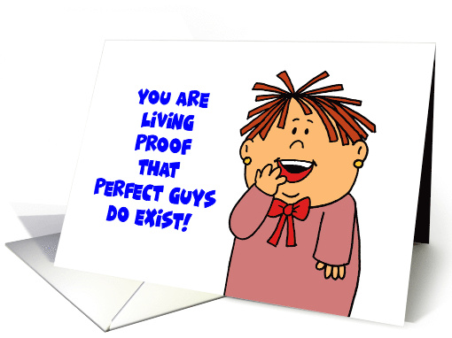 Husband Birthday You Are Living Proof That Perfect Guys Do Exist card