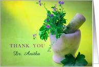 Naturopathic Physician Thank you For being there for me card