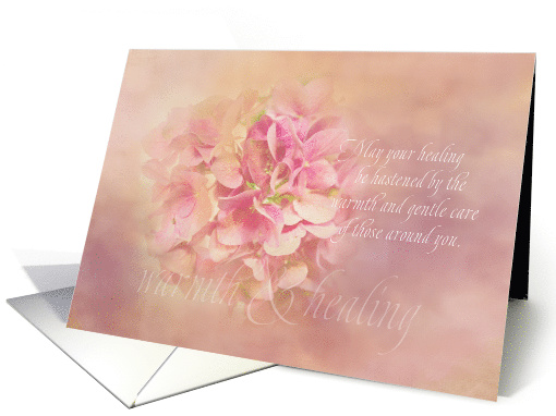 Pink Hydrangea for Warmth & Healing card (1469996)