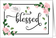 Thinking of You, Grandparents  Blessed: It’s What I Am Because of You card