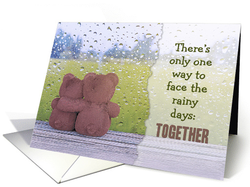 Together  It's How We will Face the Rainy Days card (1538084)
