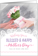 Mother’s Day, Wishing you a Blessed & Happy Mother’s Day card