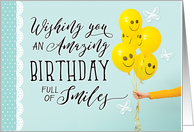 Wishing You an Amazing Birthday Full of Smiles card