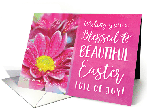 Wishing You a Blessed and Beautiful Easter Full of Joy card (1675310)