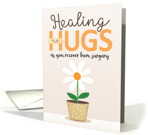 Healing Hugs Get Well Soon after Surgery with Watercolor... (1735856)