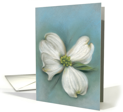 Dogwood Blossom White Spring Floral Pastel Artwork All... (1562002)