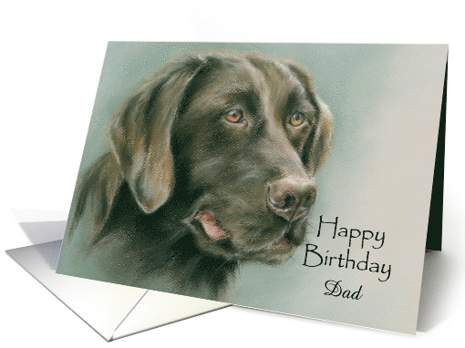 Chocolate Labrador Retriever Personalized Birthday for... (1590692)