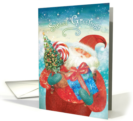 Christmas Santa's Sweet Greetings card (1534886)