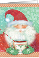 Christmas Santa’s Hot Cocoa card