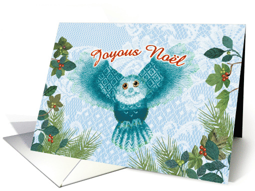 Christmas Owl, Joyous Noel card (1549102)