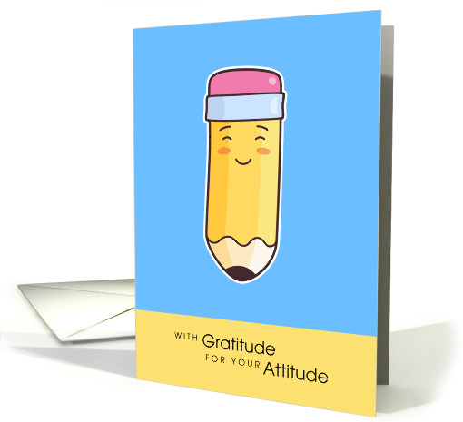 Administrative Professional With Gratitude for your Attitude card