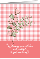 Welcoming You with Love and Gratitude to Your New Home card