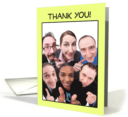 Business Team Thank You card (1519988)
