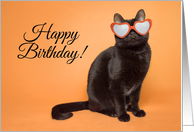 Happy Birthday Favorite Purr-son Cat Humor card