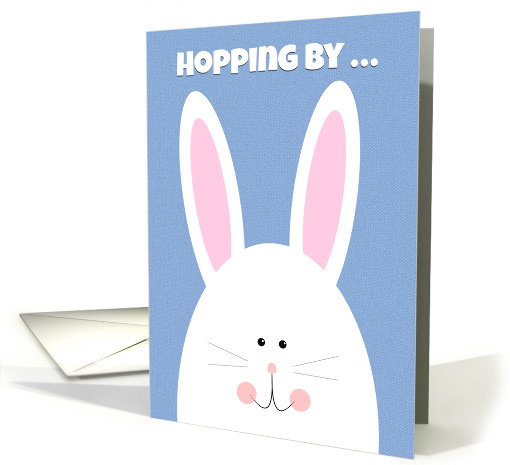 Happy Easter For Anyone Bunny Hopping By card (1555090)