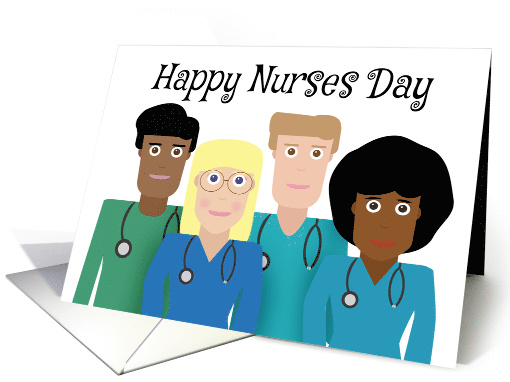 Happy Nurses Day Various Nurses card (1561028)