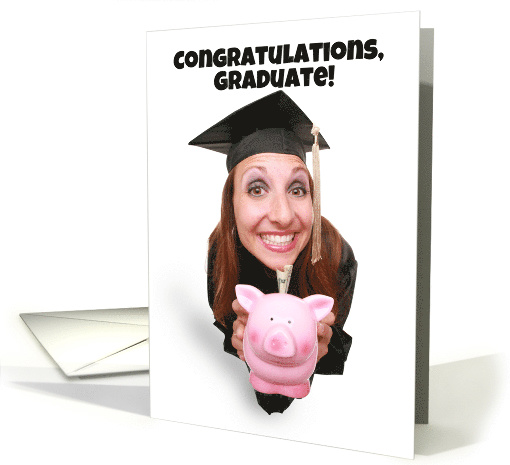 Congratulations Graduate Funny Money Card Humor card (1565246)