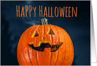 Happy Halloween For Anyone Jack o’ Lantern card