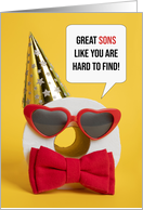 Happy Birthday Son Toilet Paper Shortage Coronavirus Humor card