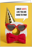 Happy Birthday Aunt Toilet Paper Shortage Coronavirus Humor card